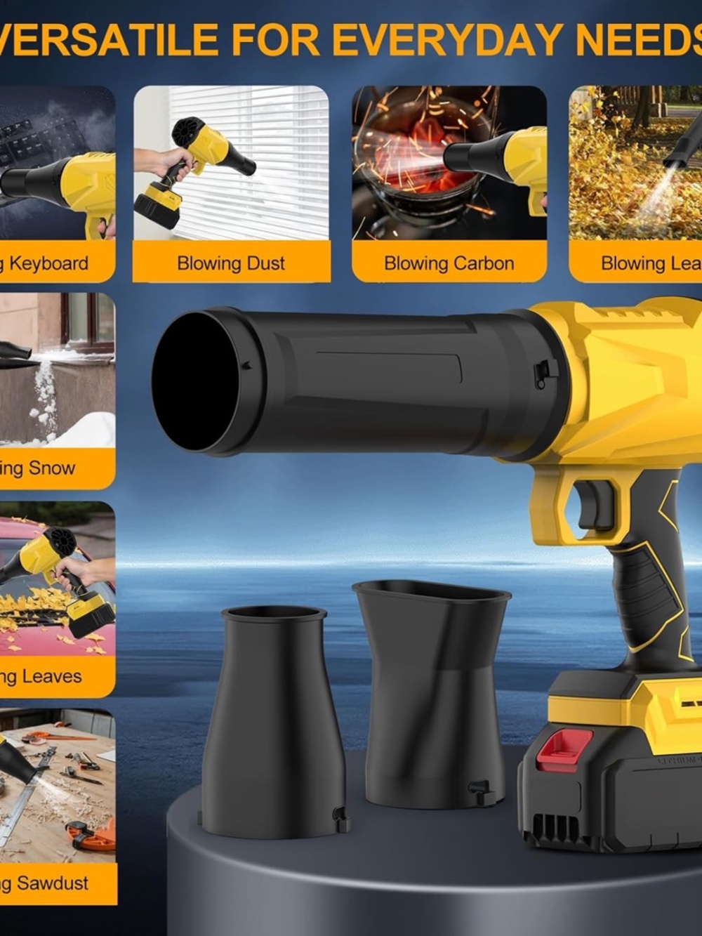 Portable Handheld Leaf Blowers for Lawn Care